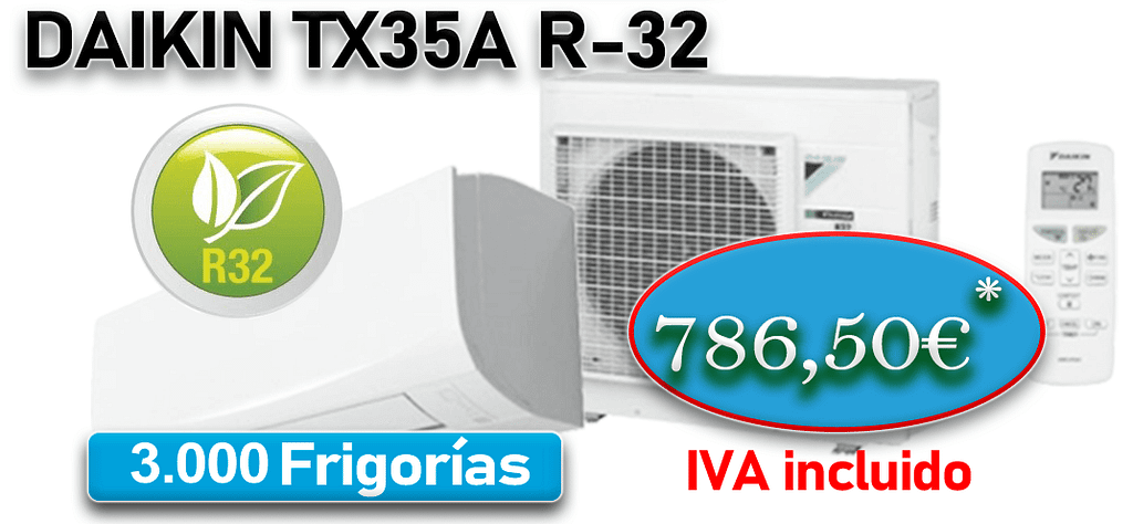 OFERTA DAIKIN R32